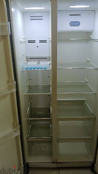 Geepas Refrigerator working condition side by side Double Door 600L 6