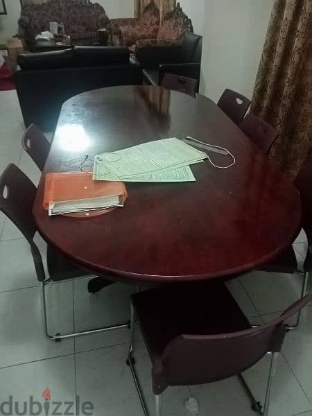 طاولة طعام مع كراسي Dining table with chairs 1