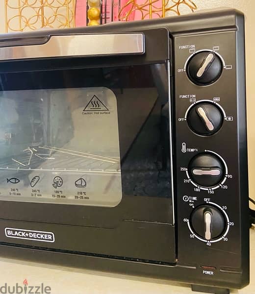 Black+Decker - 55Litre Oven Rotisserie 3