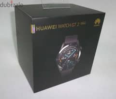 Huwaei GT 2 Pro watch black colore 46 size 2 week battery life New