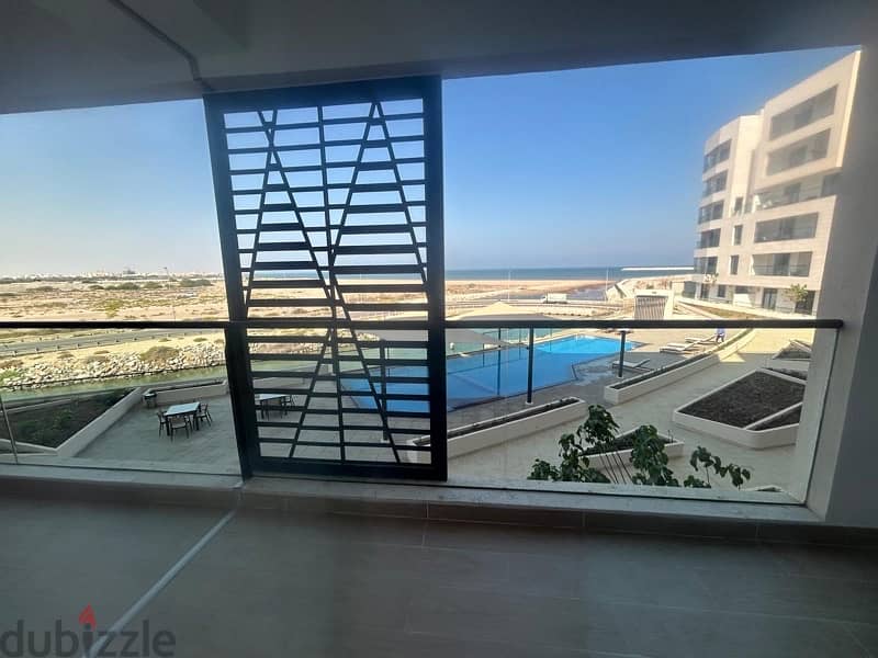 Sea view 2 bhk on 1st floor for rent in Lagoon Al Mouj Muscat 0