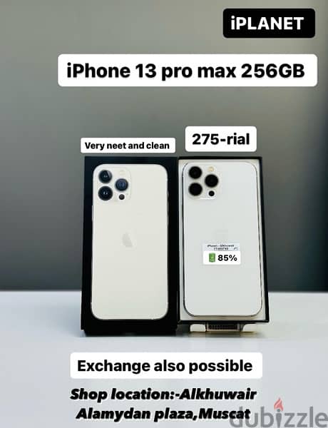 iPhone 13 promax 256Gb with box amazing condition best price 0