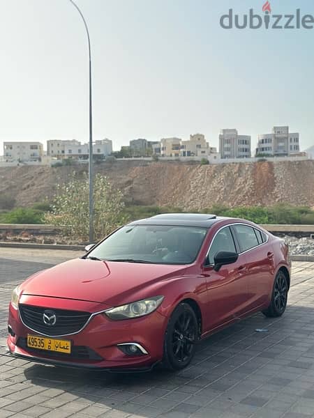 Mazda 6 2014 GCC Oman agency im the second owner مازدا ٦ ٢٠١٤ 3