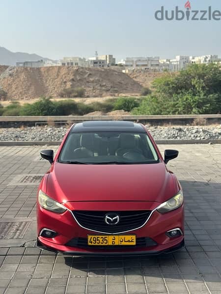 Mazda 6 2014 GCC Oman agency im the second owner مازدا ٦ ٢٠١٤ 5