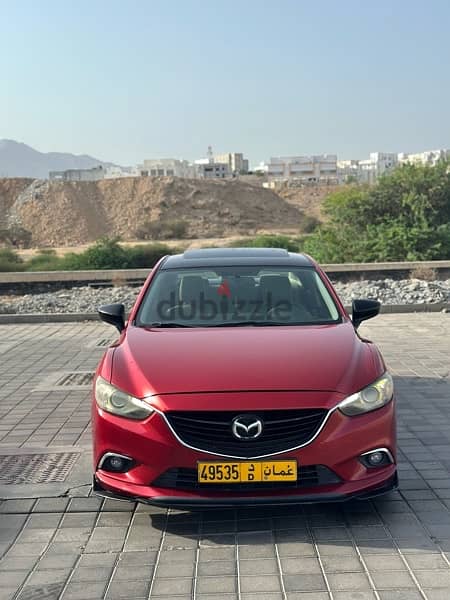 Mazda 6 2014 GCC Oman agency im the second owner مازدا ٦ ٢٠١٤ 6