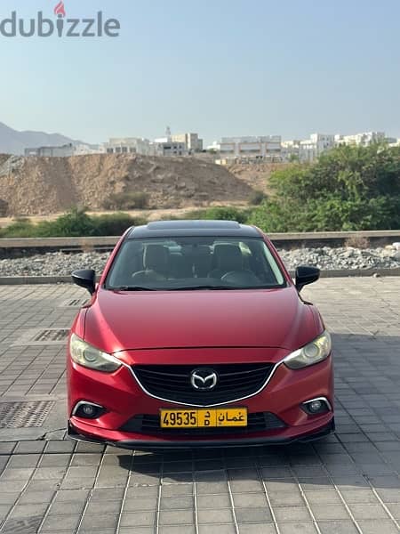 Mazda 6 2014 GCC Oman agency im the second owner مازدا ٦ ٢٠١٤ 7