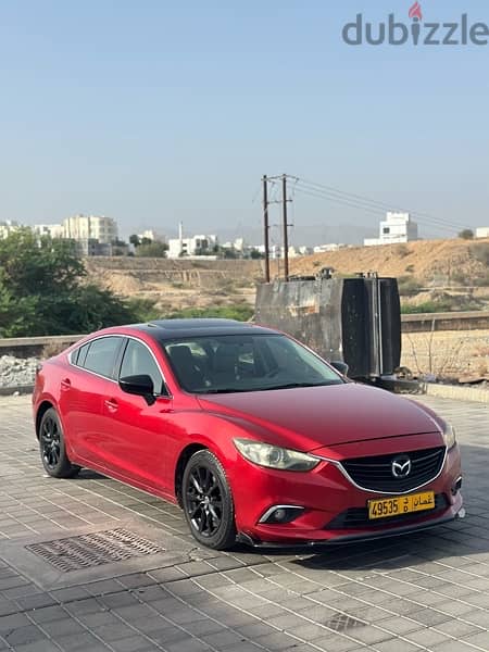 Mazda 6 2014 GCC Oman agency im the second owner مازدا ٦ ٢٠١٤ 8