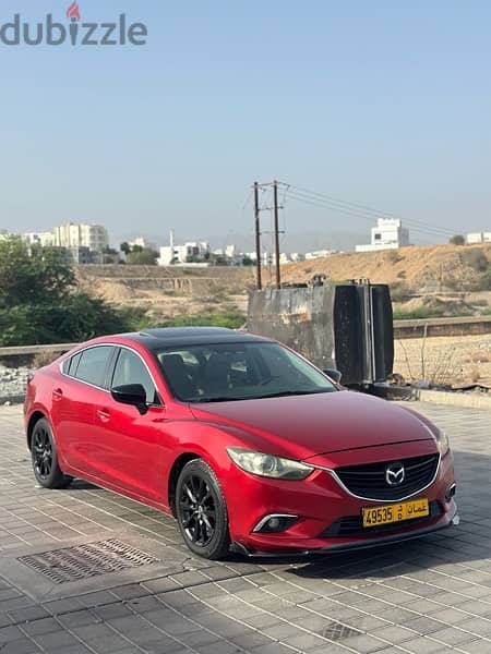 Mazda 6 2014 GCC Oman agency im the second owner مازدا ٦ ٢٠١٤ 9