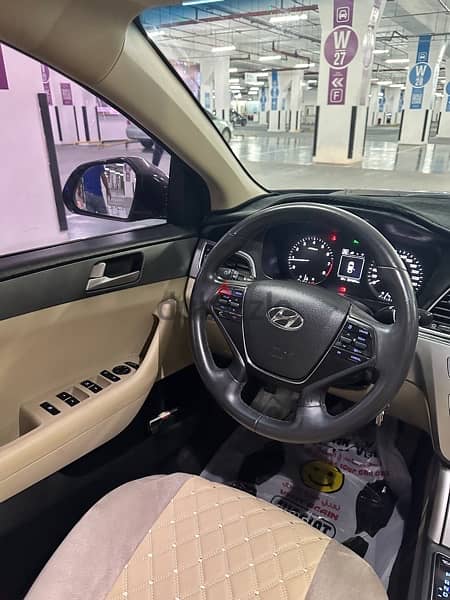 Hyundai Sonata 2016 GCC model, immediate sale due to immigration 7