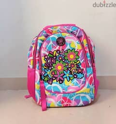 pink school bag