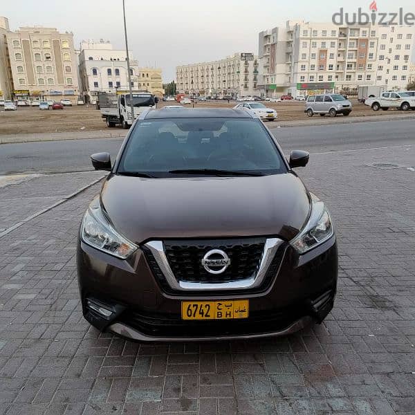 Nissan Kicks 2017 full option gcc Oman car 11