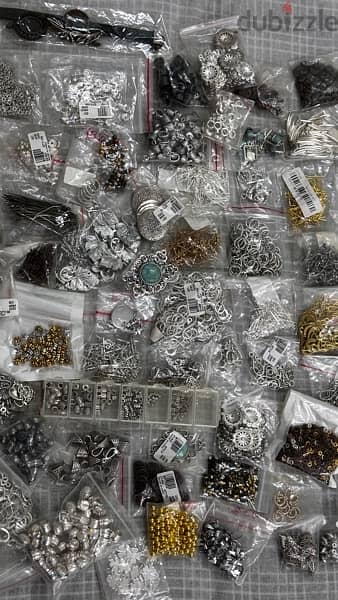 Jewelry Making Beads,charms,threads,materials and tools in bulk. . 7