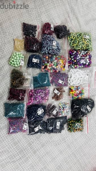 Jewelry Making Beads,charms,threads,materials and tools in bulk. . 9