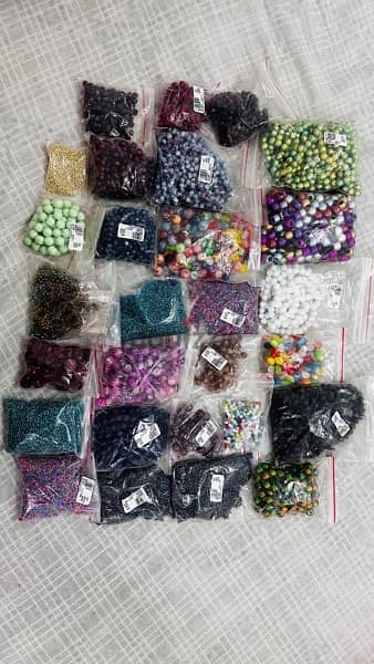 Jewelry Making Beads,charms,threads,materials and tools in bulk. . 10