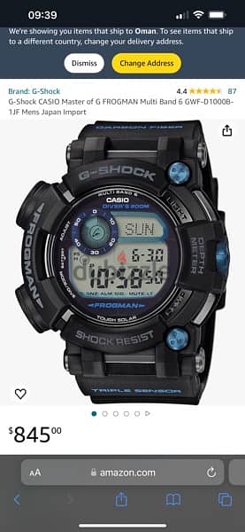 Casio Diving watch