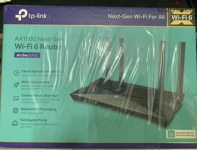 Brand New TP-Link Archer AX10 Wi-Fi 6 Router (Never Used)