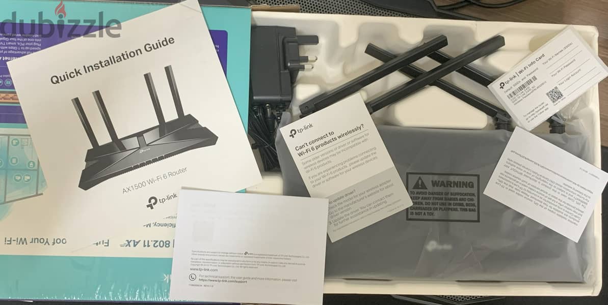 Brand New TP-Link Archer AX10 Wi-Fi 6 Router (Unopened, Never Used) 1