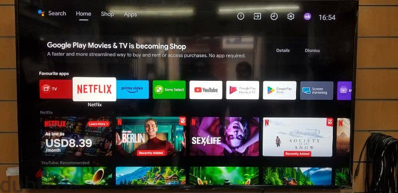 Sony 4k android ultra HD Smart 65inches Led tv new condition for sale 1