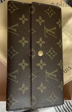 LV mono long wallet