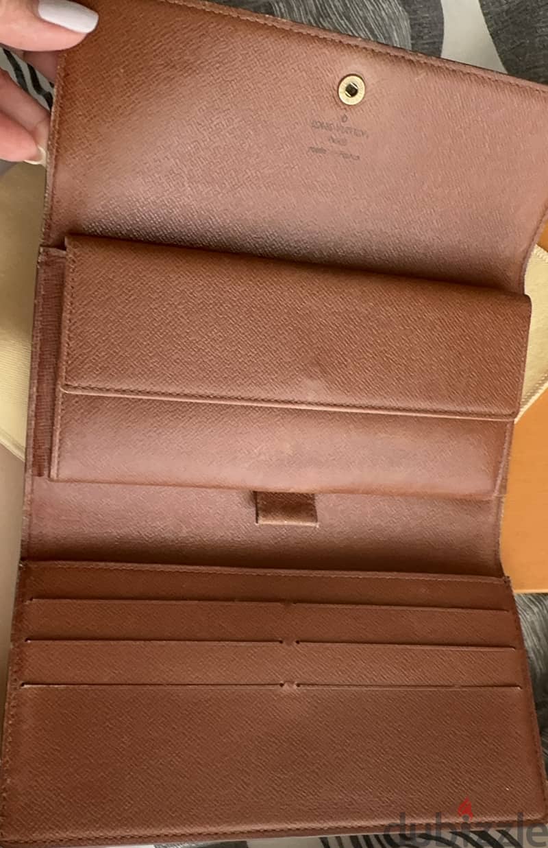 LV mono long wallet 1