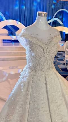 Wedding Dress designed by Shrouk Maghrabi