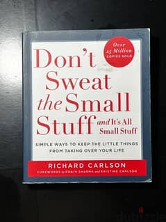 Dont sweat the small stuffs Book