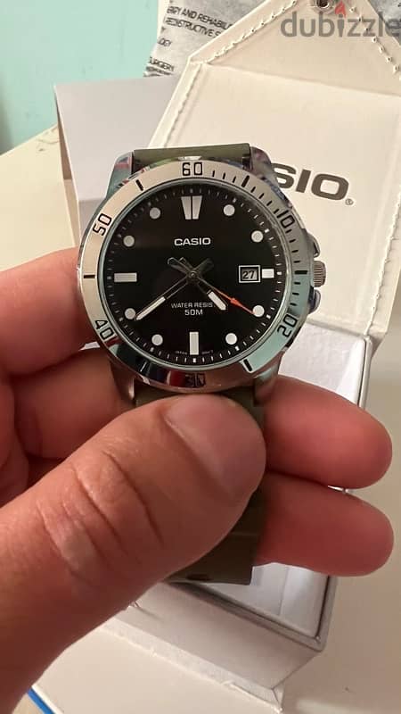 Casio Analog Watch barely 2 months old with original warranty 1