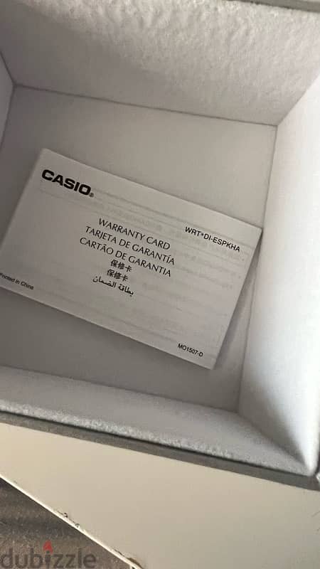 Casio Analog Watch barely 2 months old with original warranty 6