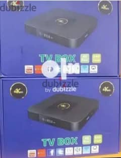 New Tv Box with one year subscription