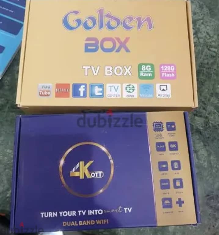 New Tv Box with one year subscription 1