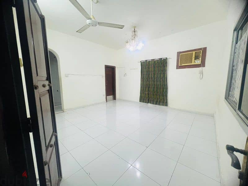 room for rent with attach bathroom kitchen al khuwair near zakar mall 3