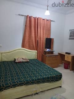 1 bhk fully furnished for rent in Azaiba