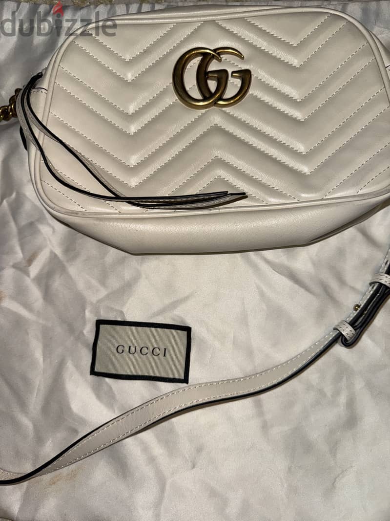 Small Gucci marmont shoulder bag 4