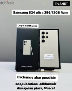 Samsung S24 ultra 256GB 12GB Ram only 1 month used