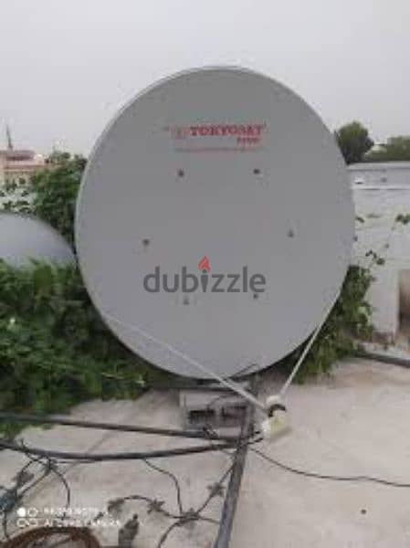 TOKYOSAT Dish Instalation 1