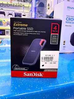 SanDisk extreme portable Ssd 4TB 1050 mb/s