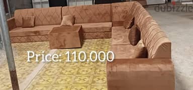 New Sofa Set L Shape 7.5 Mtr