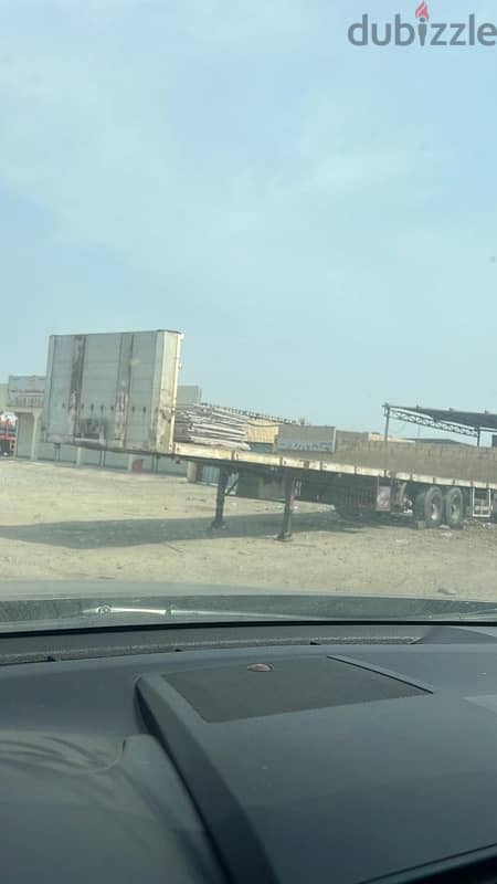 3 Axle flatbed trailer for sale 2