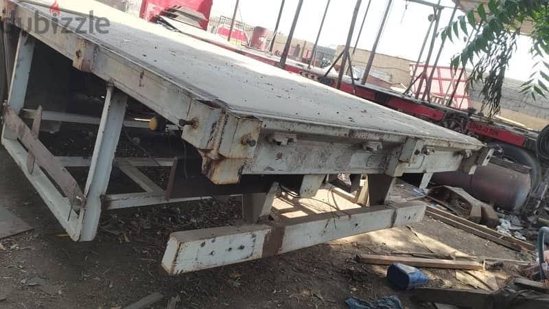 3 Axle flatbed trailer for sale 4