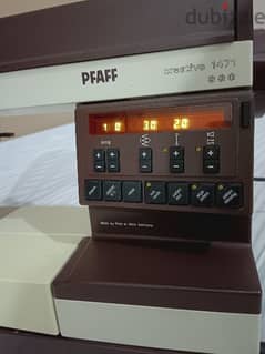 :Sewing machine  PFAFF. MODEL NOREATUVE 1471. Made in germany 0