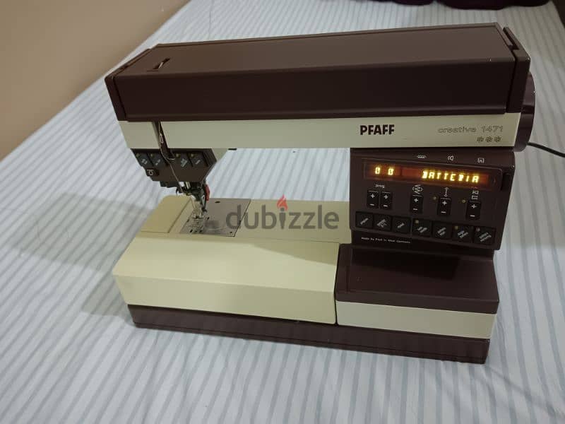 :Sewing machine  PFAFF. MODEL NOREATUVE 1471. Made in germany 3