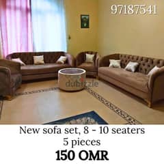 Sofa Set for Sale

8 to 10 Seaters

5 Pieces: 4 Sofas and 1  table