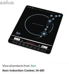 ikon induction stove