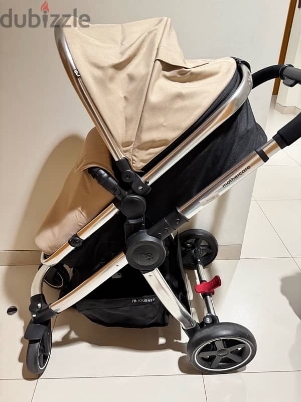 Mother Care Baby Stroller and Car Seat set 4