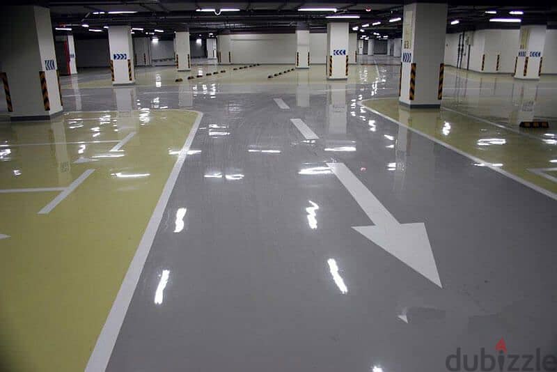 we do all type of paint epoxy interior design and gypsum . 2