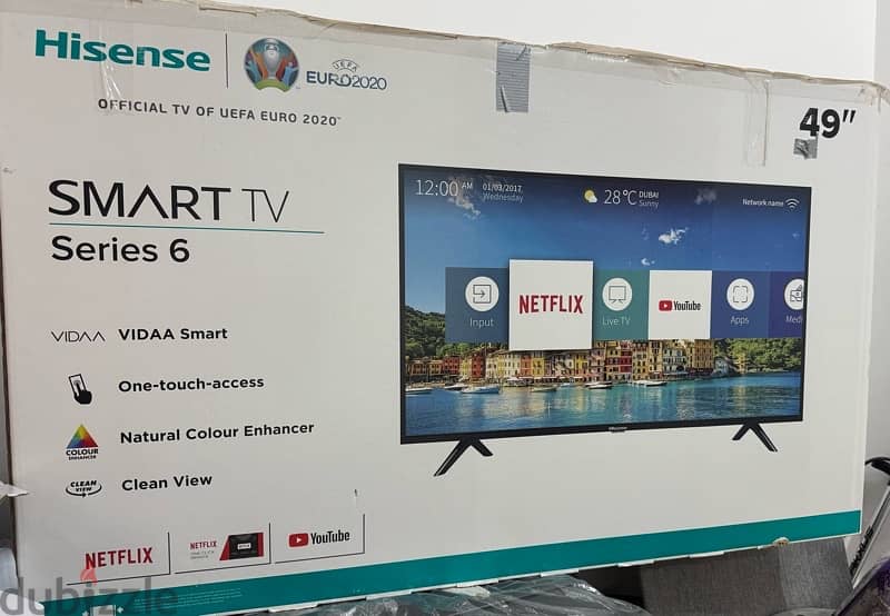 HISENSE SMART LED-49 Inches 1