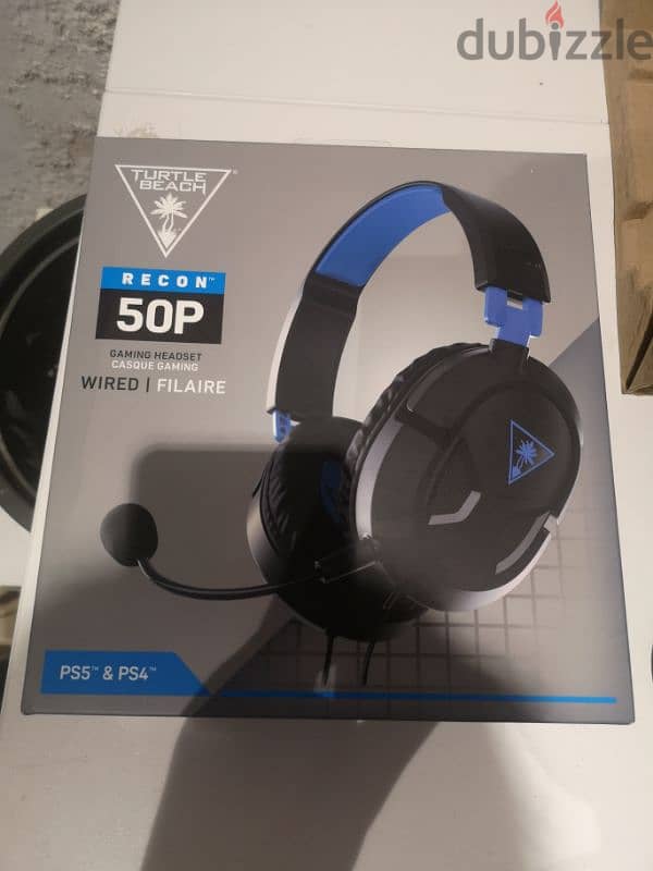 turtle beach recon 50P with box and microphone 2