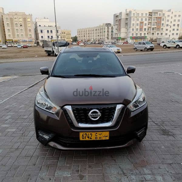 Nissan Kicks 2017 full Oman agency car 11