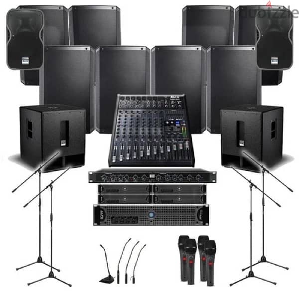 PROFESSIONAL SOUND SYSTEMS FOR RENTAL 1