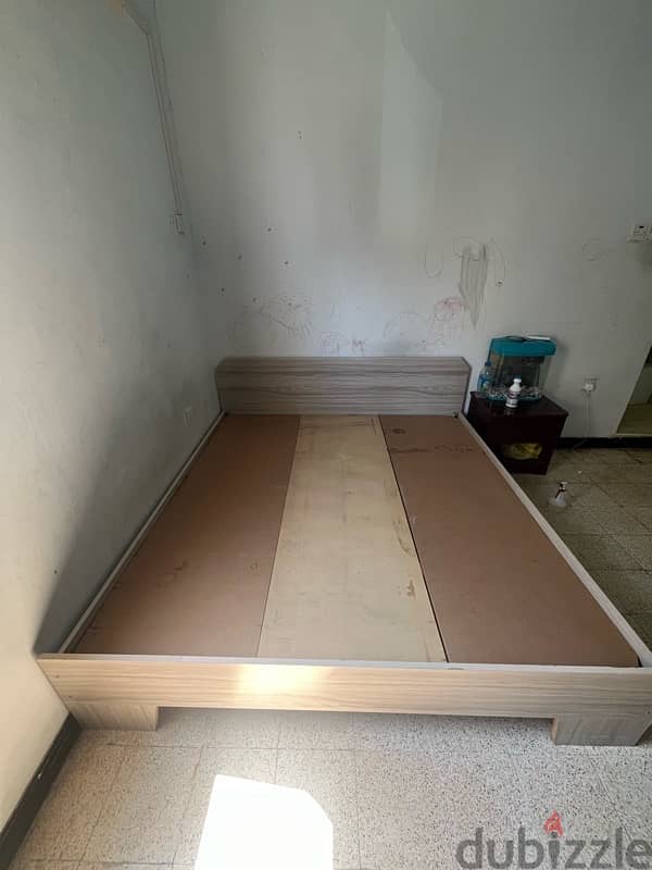 bed with mattress 2